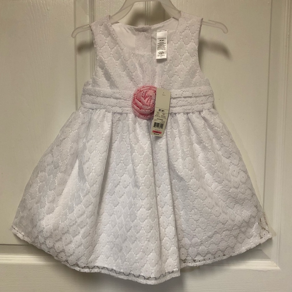 GEORGE baby Toddler Formal Eyelet Dress